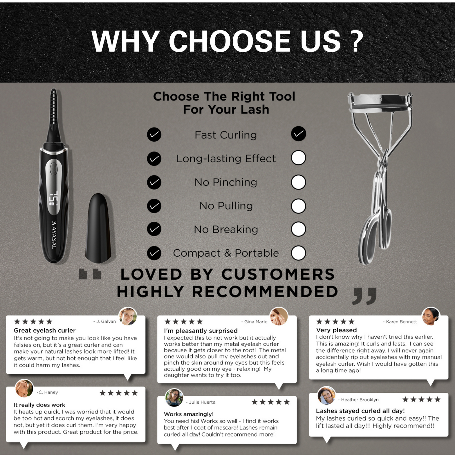 OZAMI™ - ELECTRIC EYELASH CURLER
