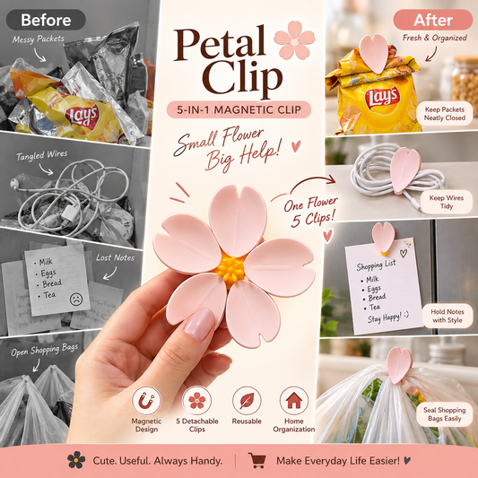 Magnetic Flower Grip Clips – Organizer