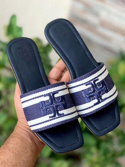 Tory Burch Embroidery Flat Slipper