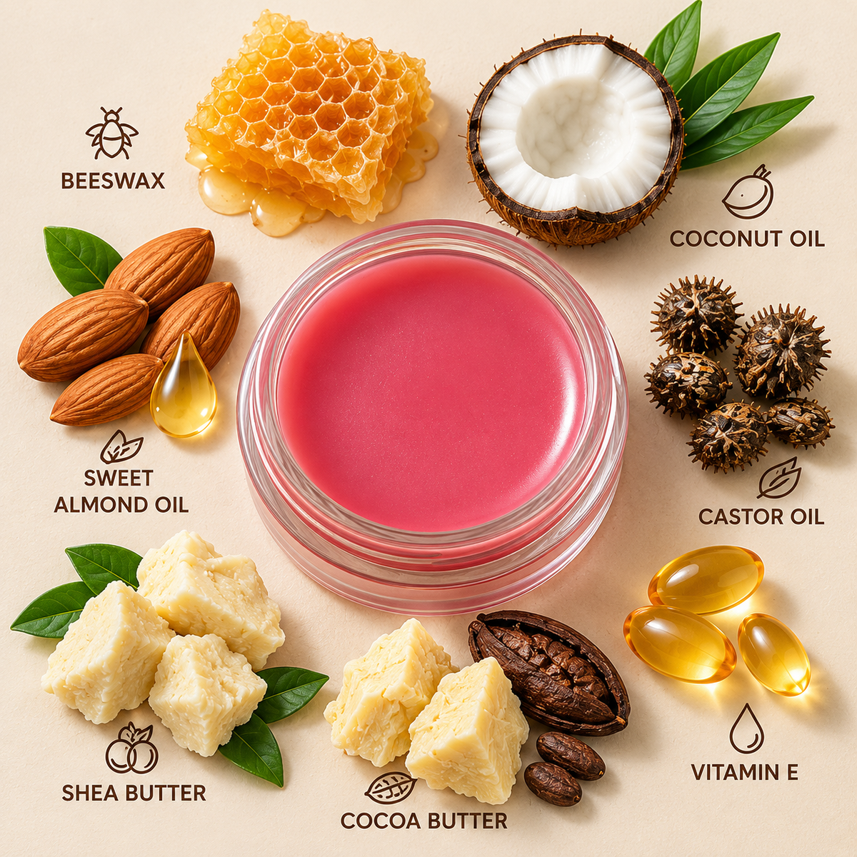 Premium Nourishing Lip Balm