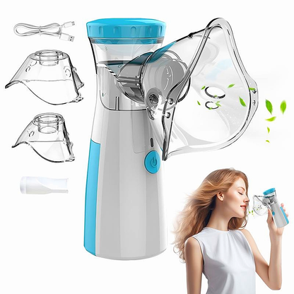 PureBreath™ – Compact Nebulizer | Gentle Vapour | Safe Relief Anytime, Anywhere