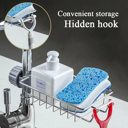 Sink Sponge Holder - Faucet Rack