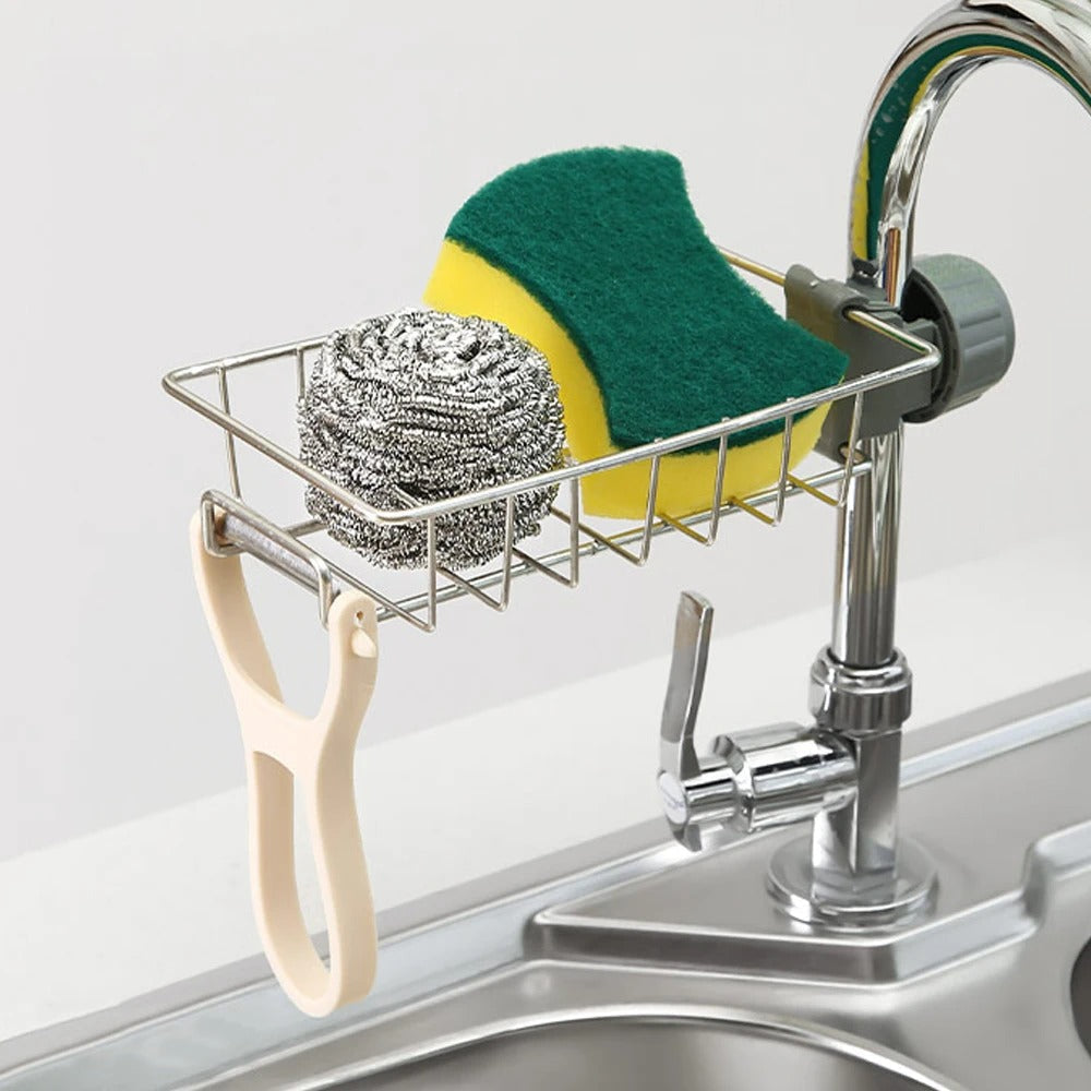 Sink Sponge Holder - Faucet Rack