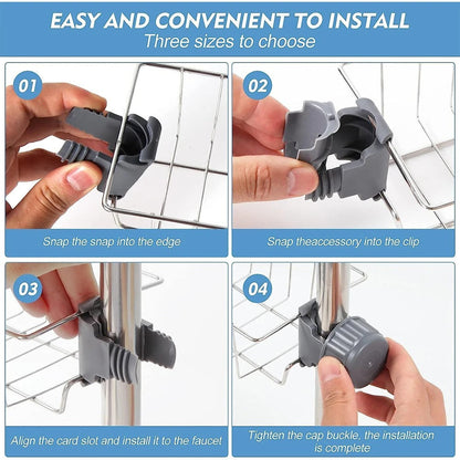 Sink Sponge Holder - Faucet Rack
